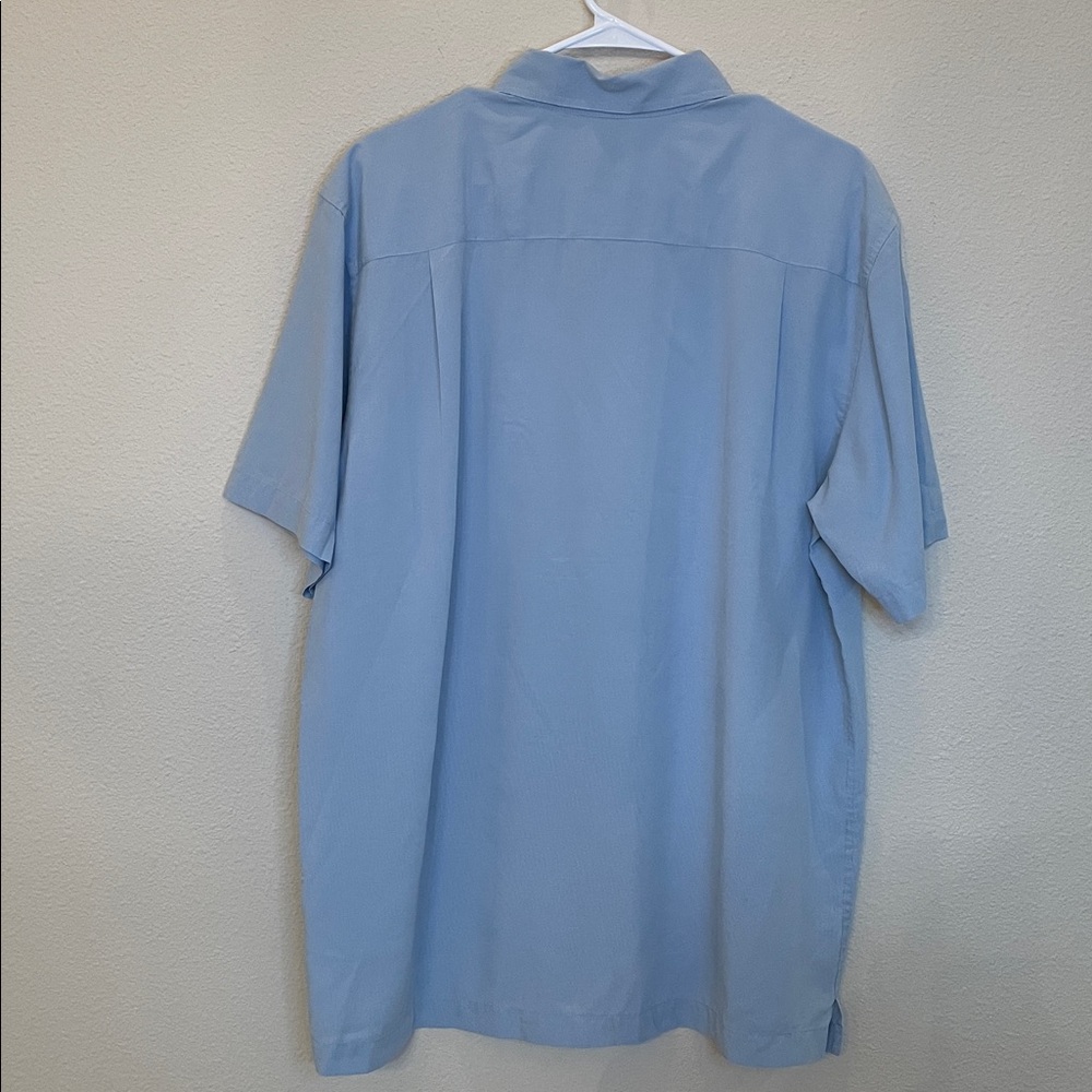 Quiksilver Collared Short Sleeve Button Down Shirt Size Large - Picture 4 of 6